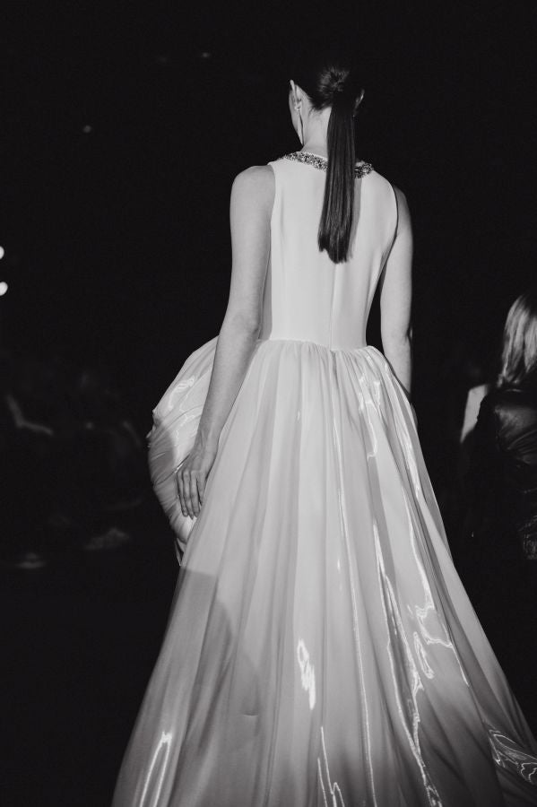 Desfile de Isabel Sanchis en Balenciaga