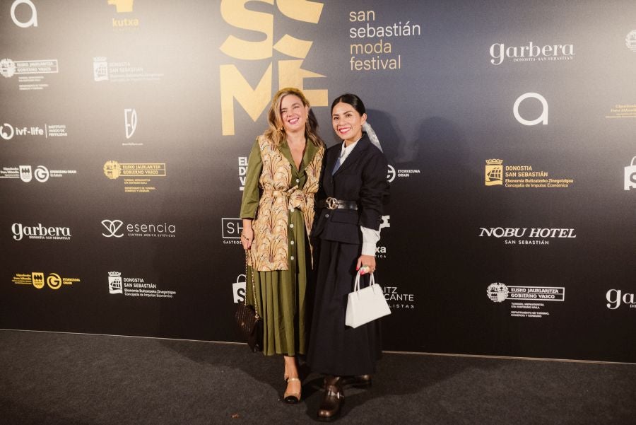 Photocall del desfile de Kutxa Fundazioa Moda