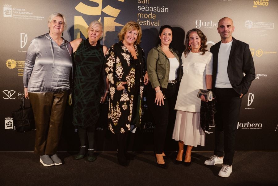 Photocall del desfile de Kutxa Fundazioa Moda