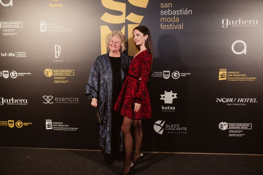 Photocall del desfile de Kutxa Fundazioa Moda