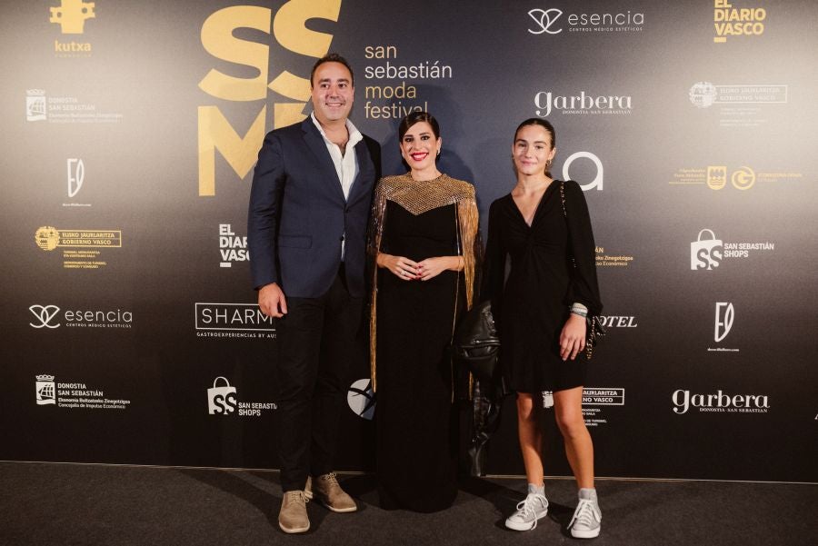 Photocall del desfile de Isabel Sanchis