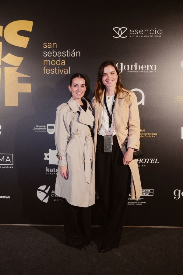 Photocall del desfile de Isabel Sanchis