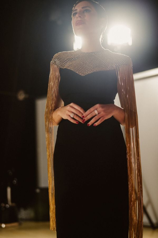 Photocall del desfile de Isabel Sanchis