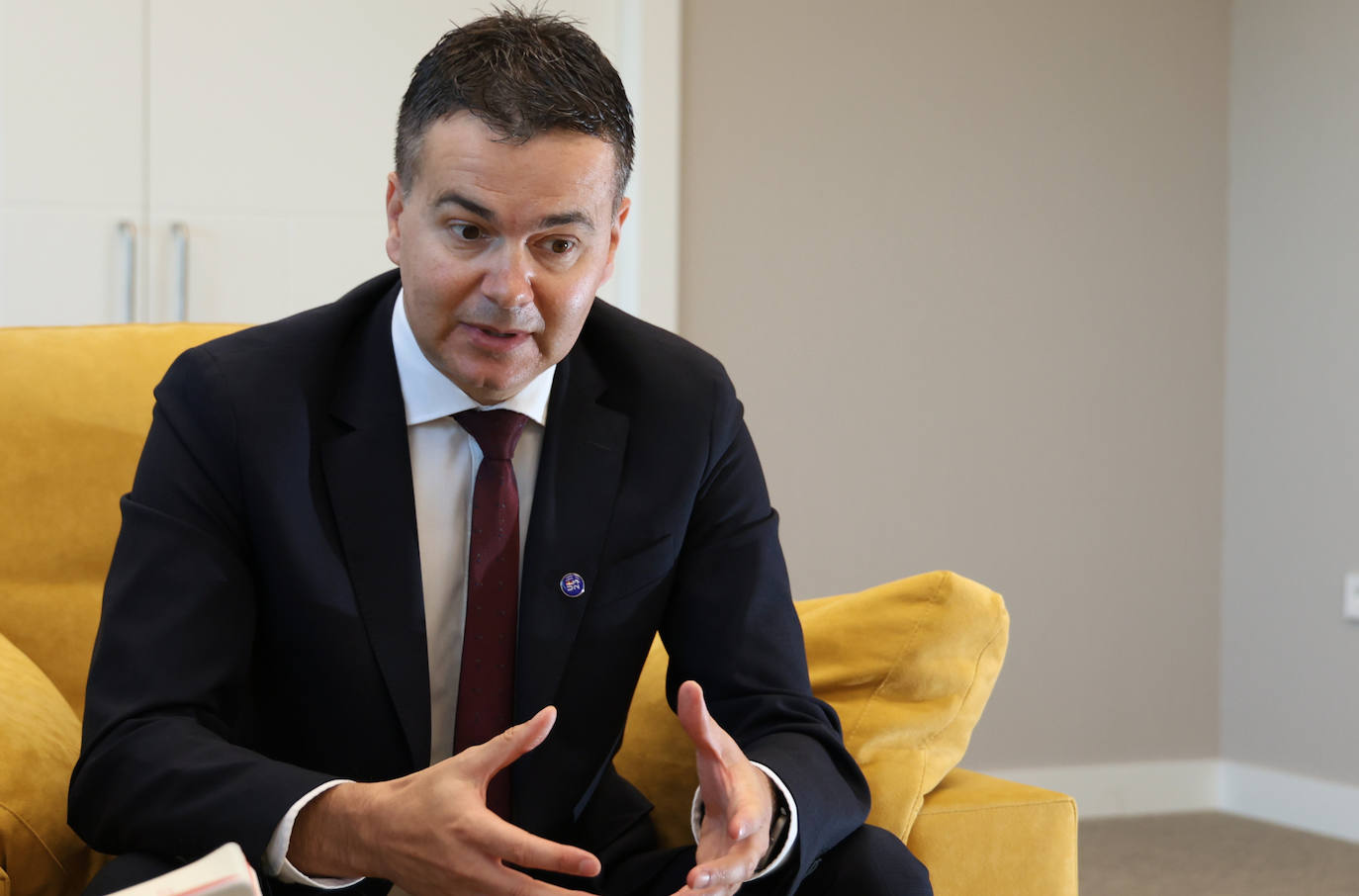 El ministro en funciones Héctor Gómez.