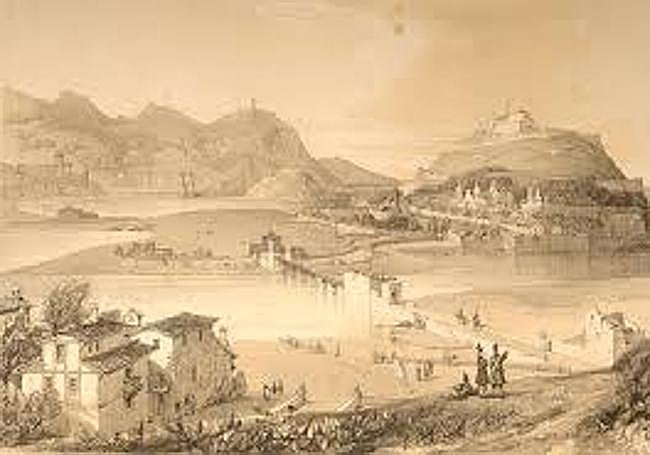 San Sebastián a principios del siglo XIX