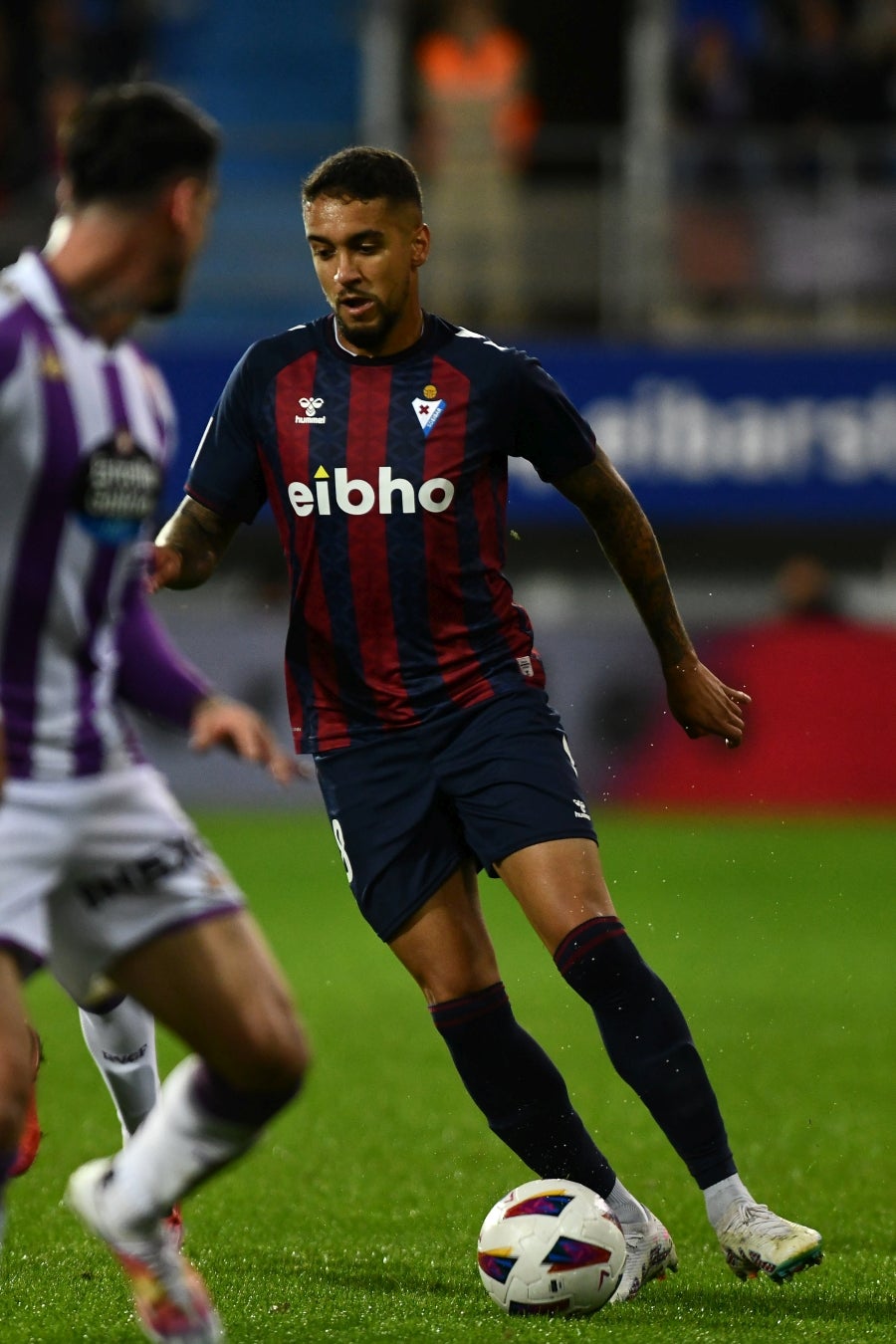 Las mejores imágenes de la &#039;manita&#039; del Eibar al Valladolid