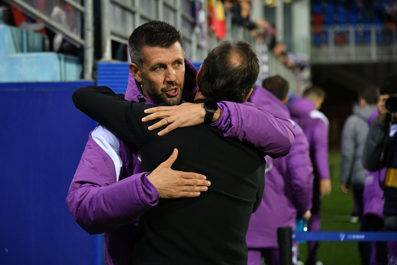 Las mejores imágenes de la &#039;manita&#039; del Eibar al Valladolid