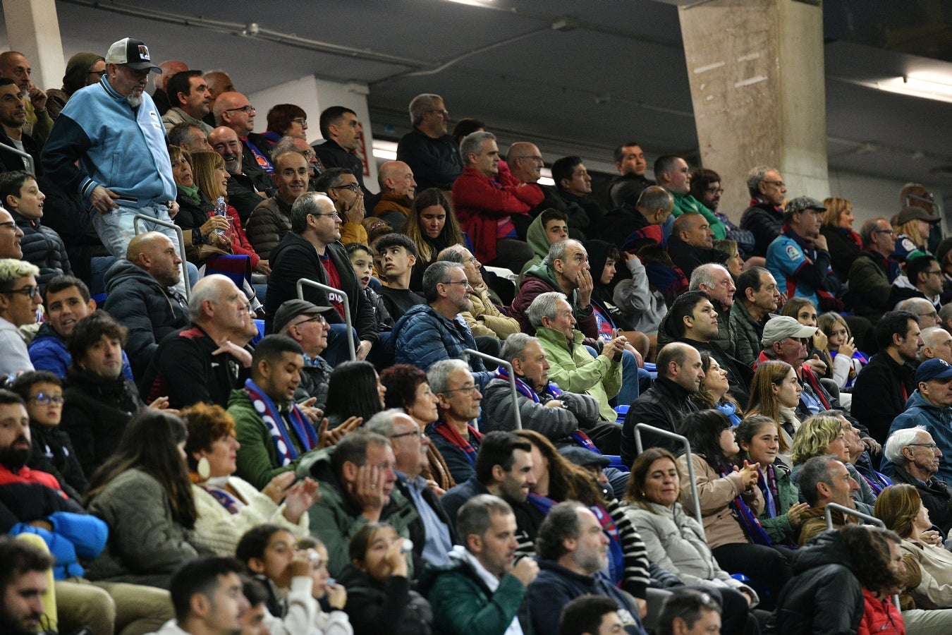Las mejores imágenes de la &#039;manita&#039; del Eibar al Valladolid