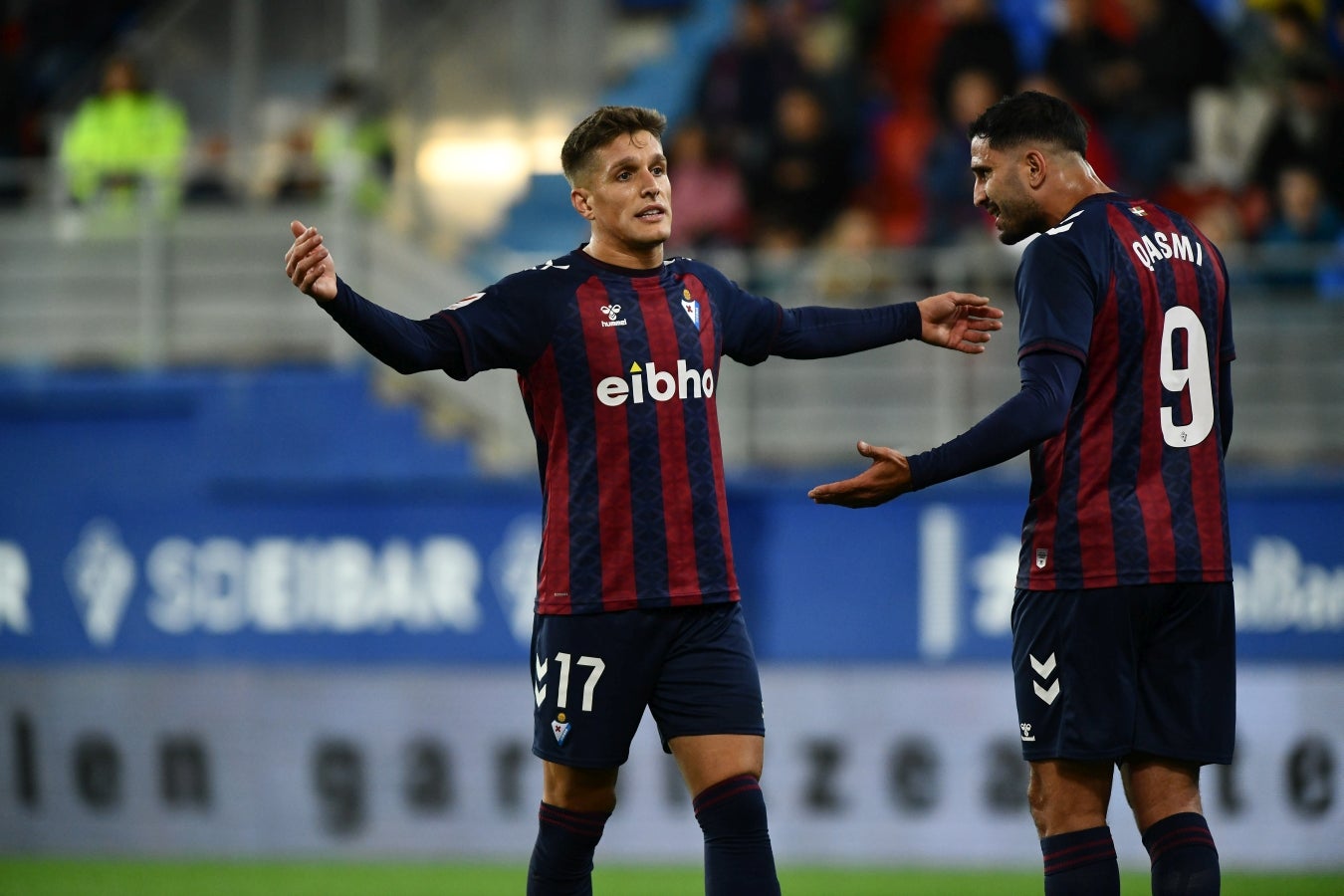 Las mejores imágenes de la &#039;manita&#039; del Eibar al Valladolid