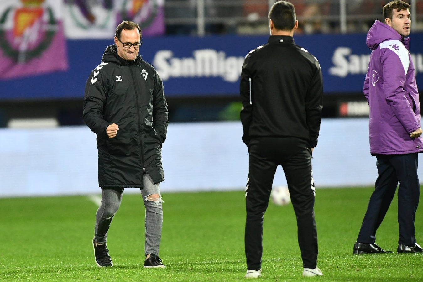 Las mejores imágenes de la &#039;manita&#039; del Eibar al Valladolid