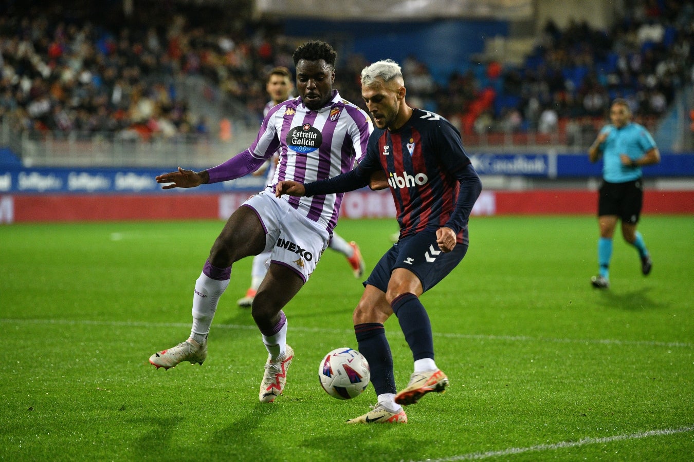 Las mejores imágenes de la &#039;manita&#039; del Eibar al Valladolid