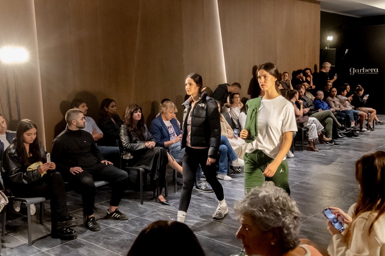 Garbera se convierte en una pasarela