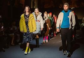 Loreak Mendian fusiona formas atemporales