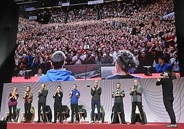 La final del Campeonato de Bertsolaris reunió a 13.330 espectadores en diciembre en Pamplona.
