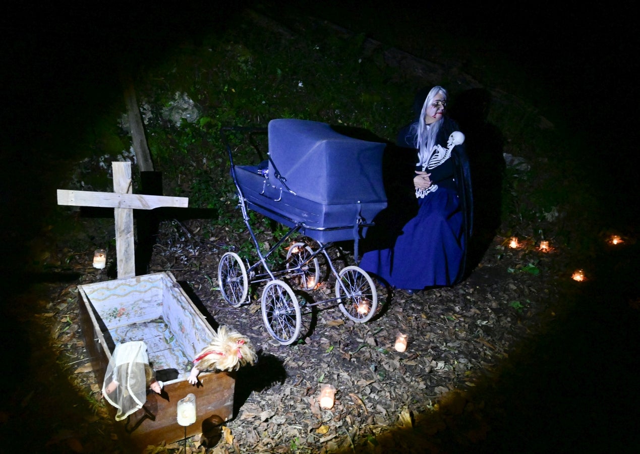 Un recorrido terrorífico por el parque Elosegi