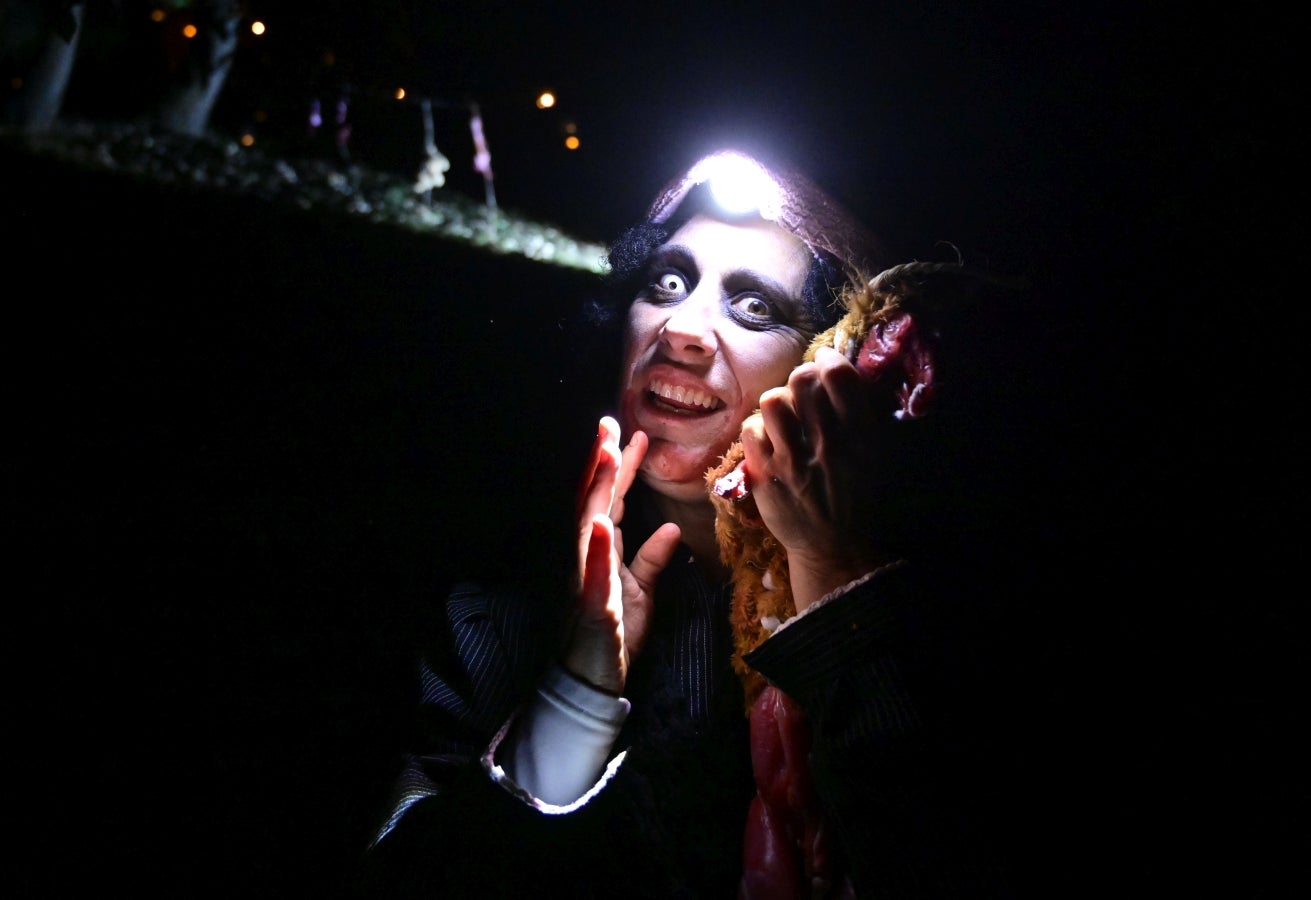 Un recorrido terrorífico por el parque Elosegi