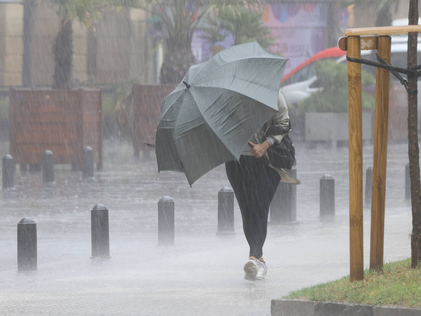 La huella de la borrasca Ciarán en Gipuzkoa