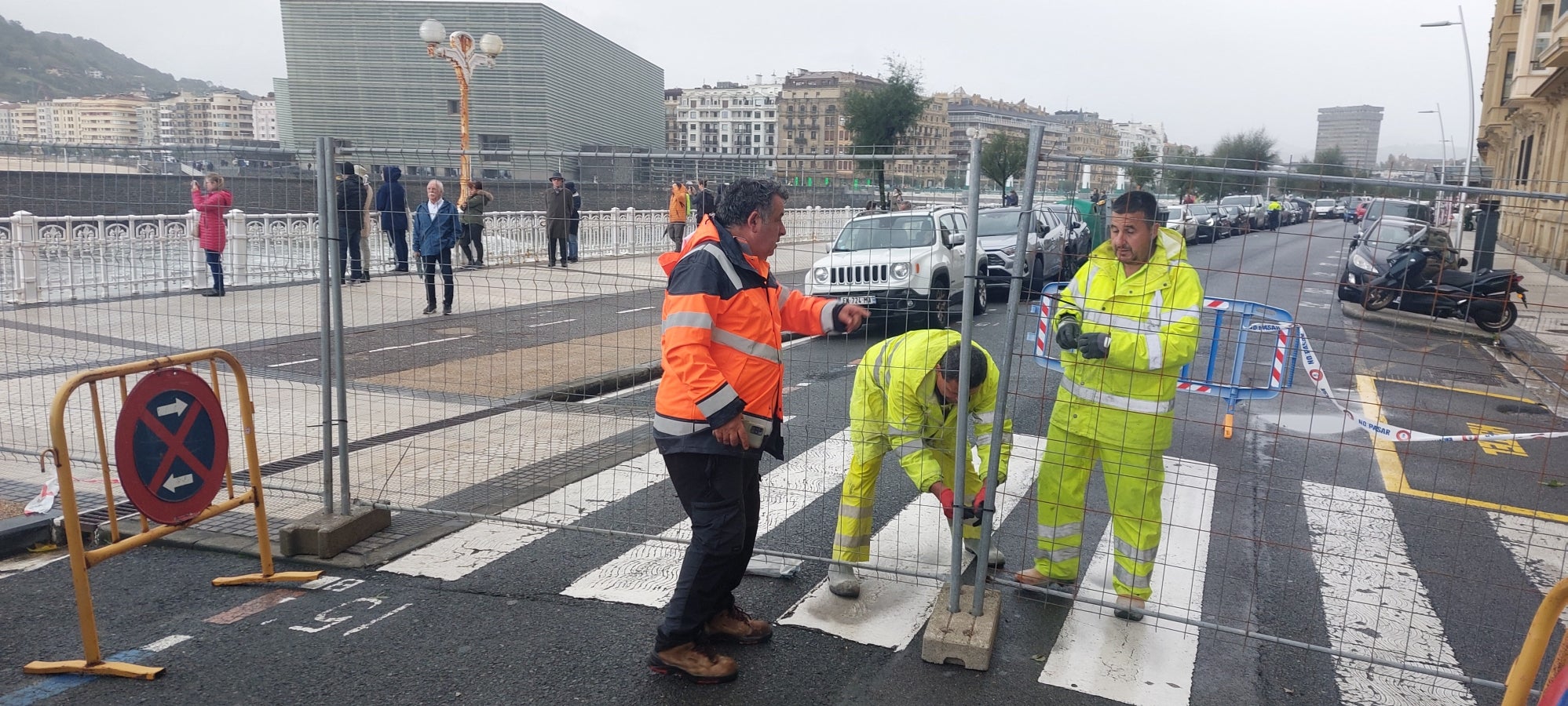 La huella de la borrasca Ciarán en Gipuzkoa