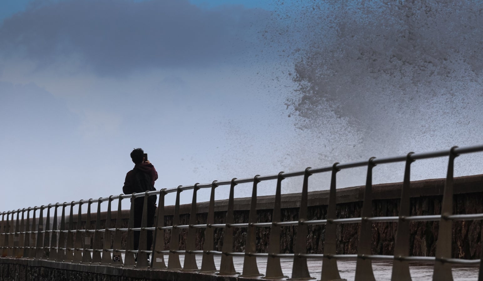 La huella de la borrasca Ciarán en Gipuzkoa