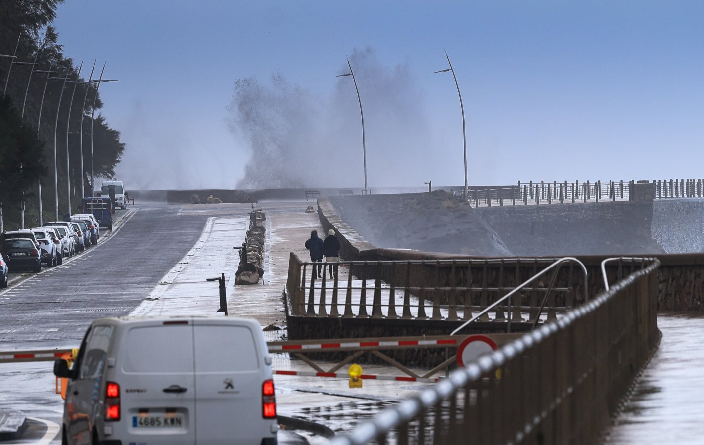 La huella de la borrasca Ciarán en Gipuzkoa