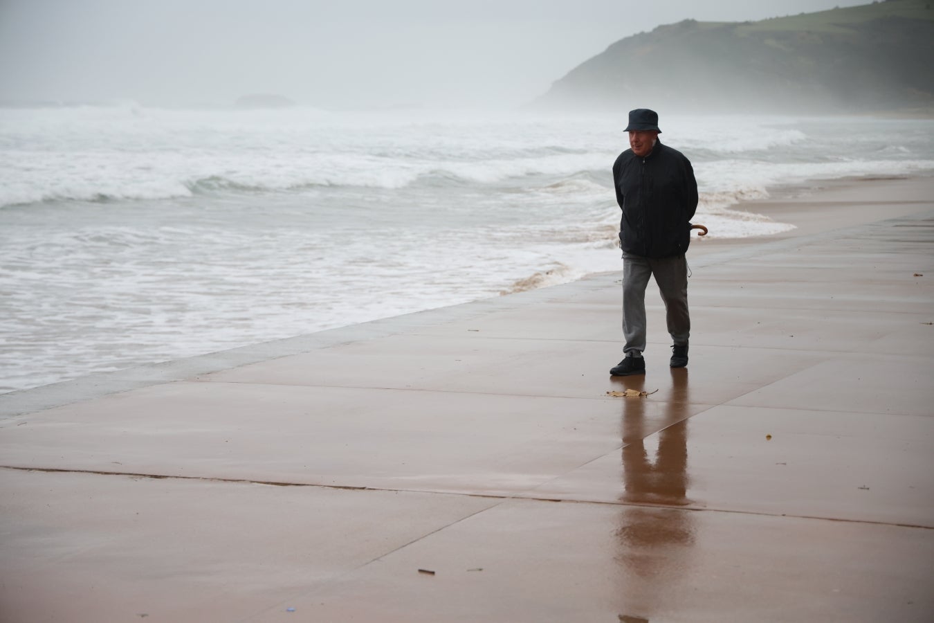 La huella de la borrasca Ciarán en Gipuzkoa