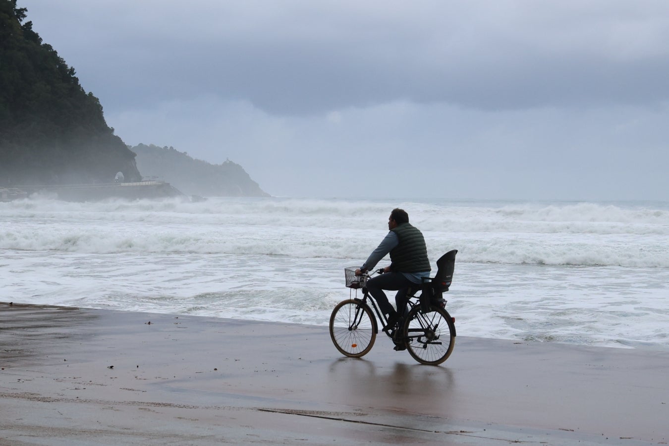 La huella de la borrasca Ciarán en Gipuzkoa
