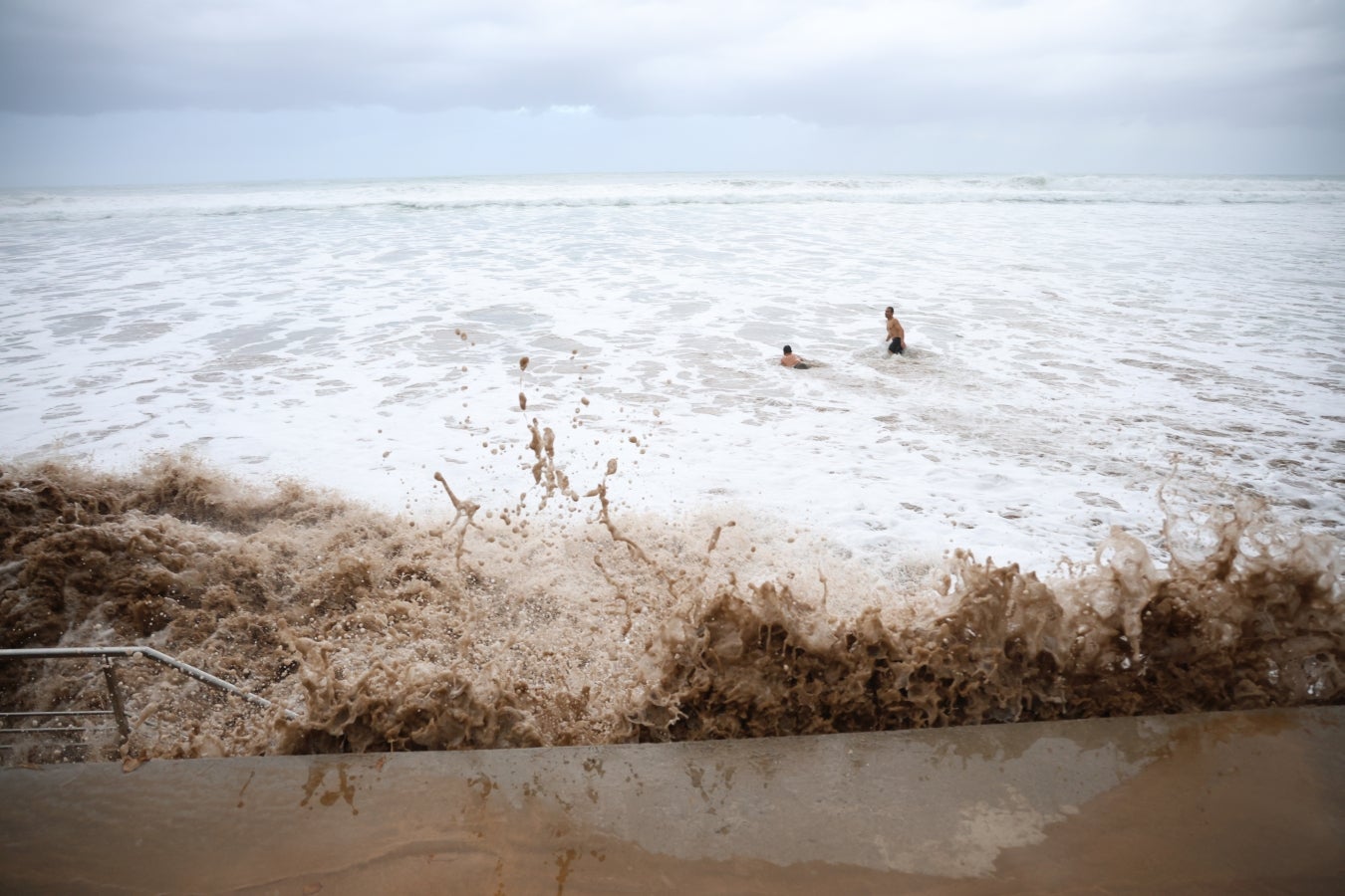 La huella de la borrasca Ciarán en Gipuzkoa