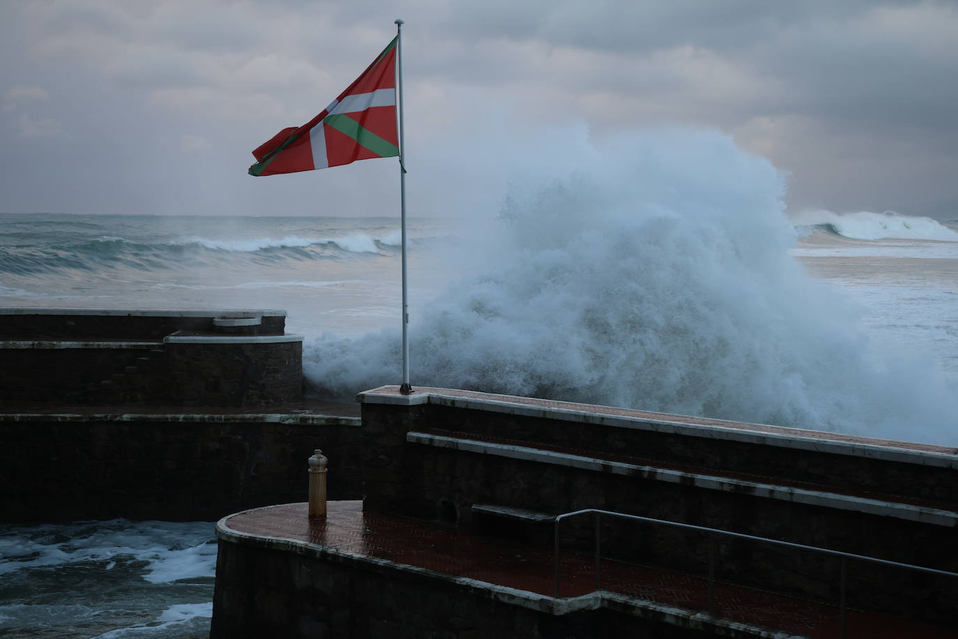 La huella de la borrasca Ciarán en Gipuzkoa
