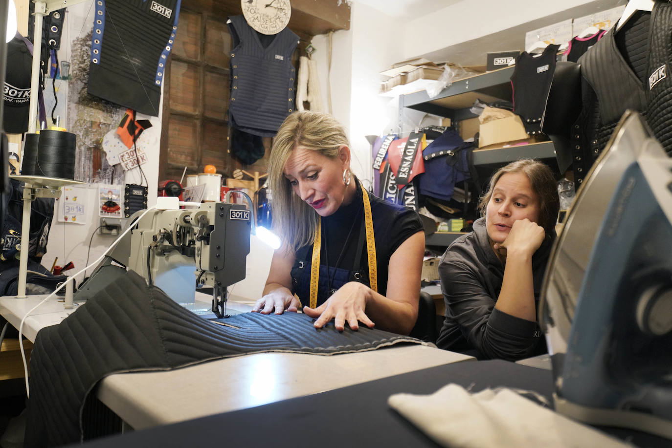 Un &#039;atelier&#039; para los harriojasotzailes