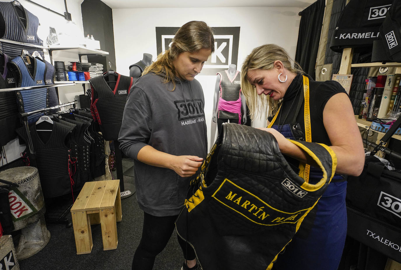 Un &#039;atelier&#039; para los harriojasotzailes