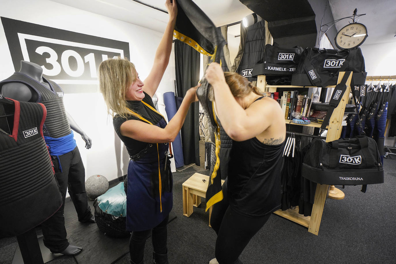 Un &#039;atelier&#039; para los harriojasotzailes