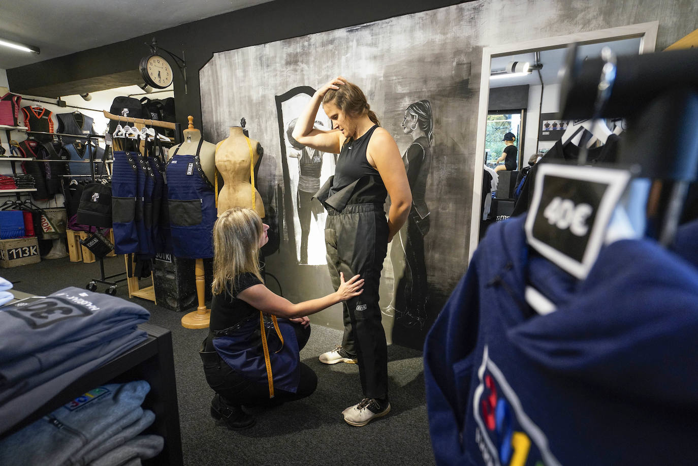 Un &#039;atelier&#039; para los harriojasotzailes