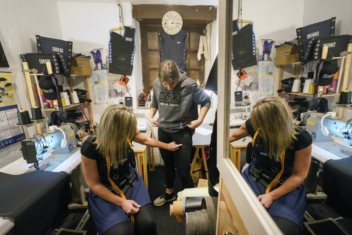 Un &#039;atelier&#039; para los harriojasotzailes