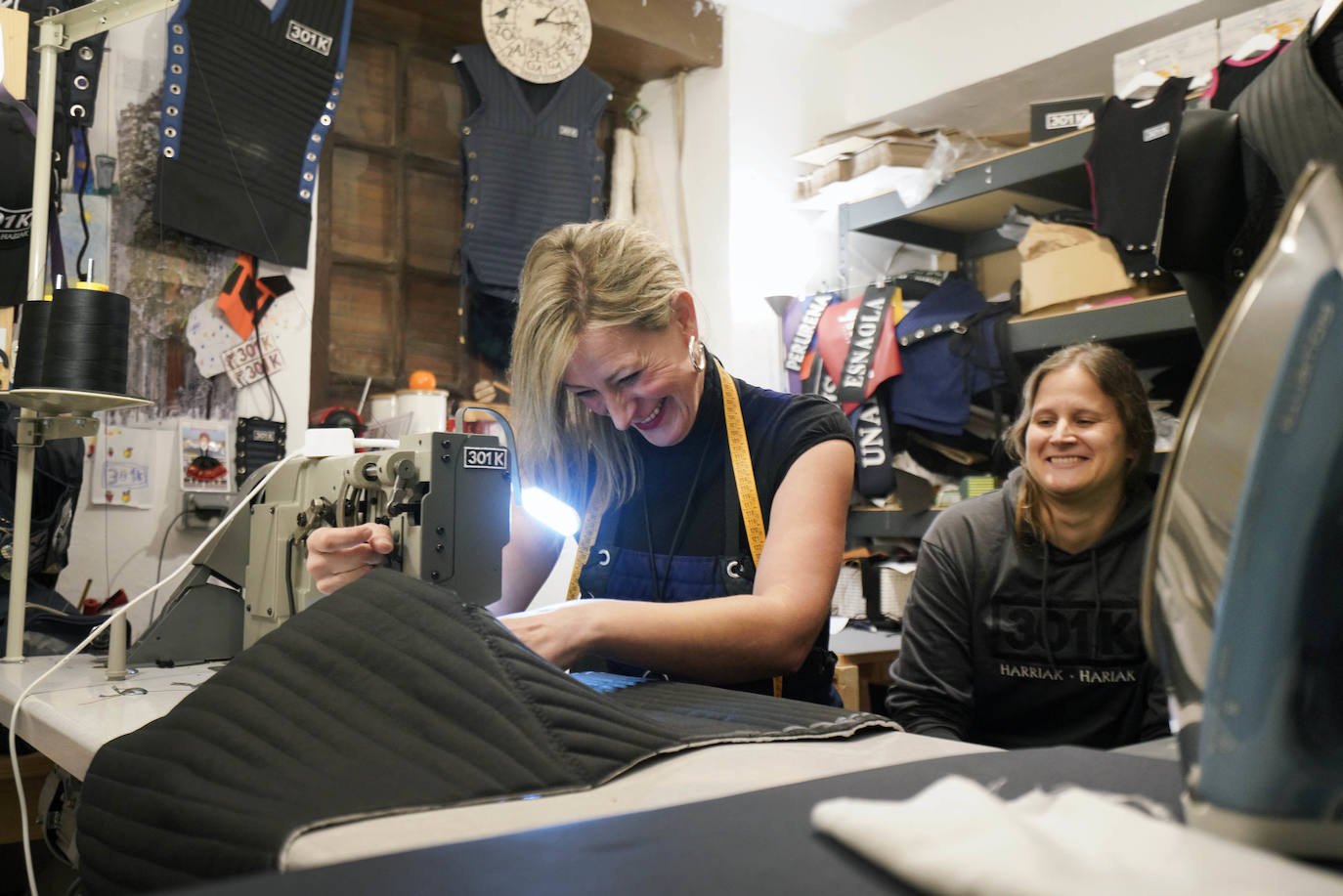 Un &#039;atelier&#039; para los harriojasotzailes