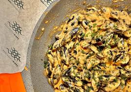 Receta de mejillones a la crema