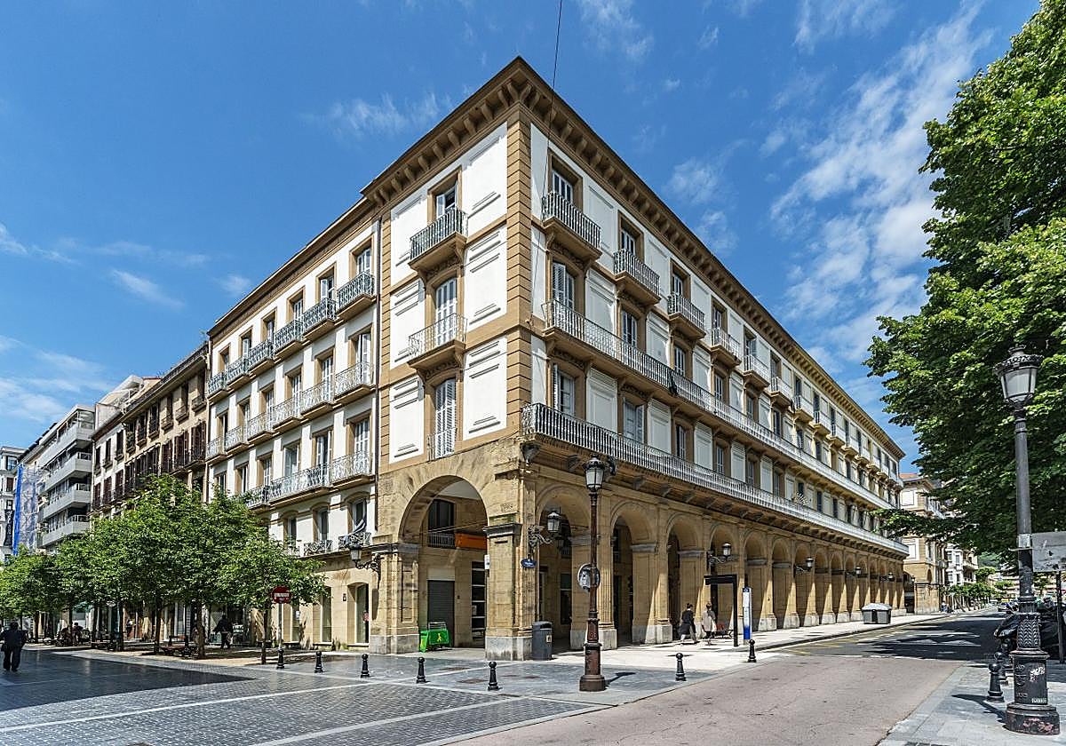 Fotomontaje de las fachadas del edificio una vez concluya la rehabilitación integral.