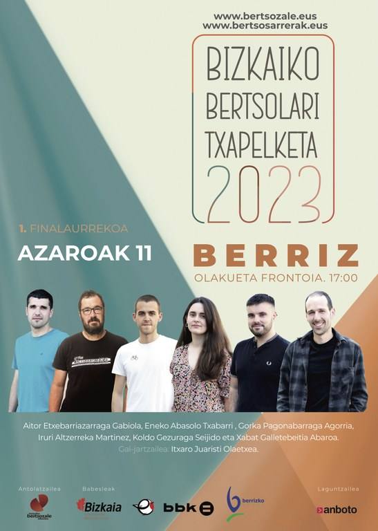 Berrizen jokatuko da larunbatean lehen finalaurrekoa