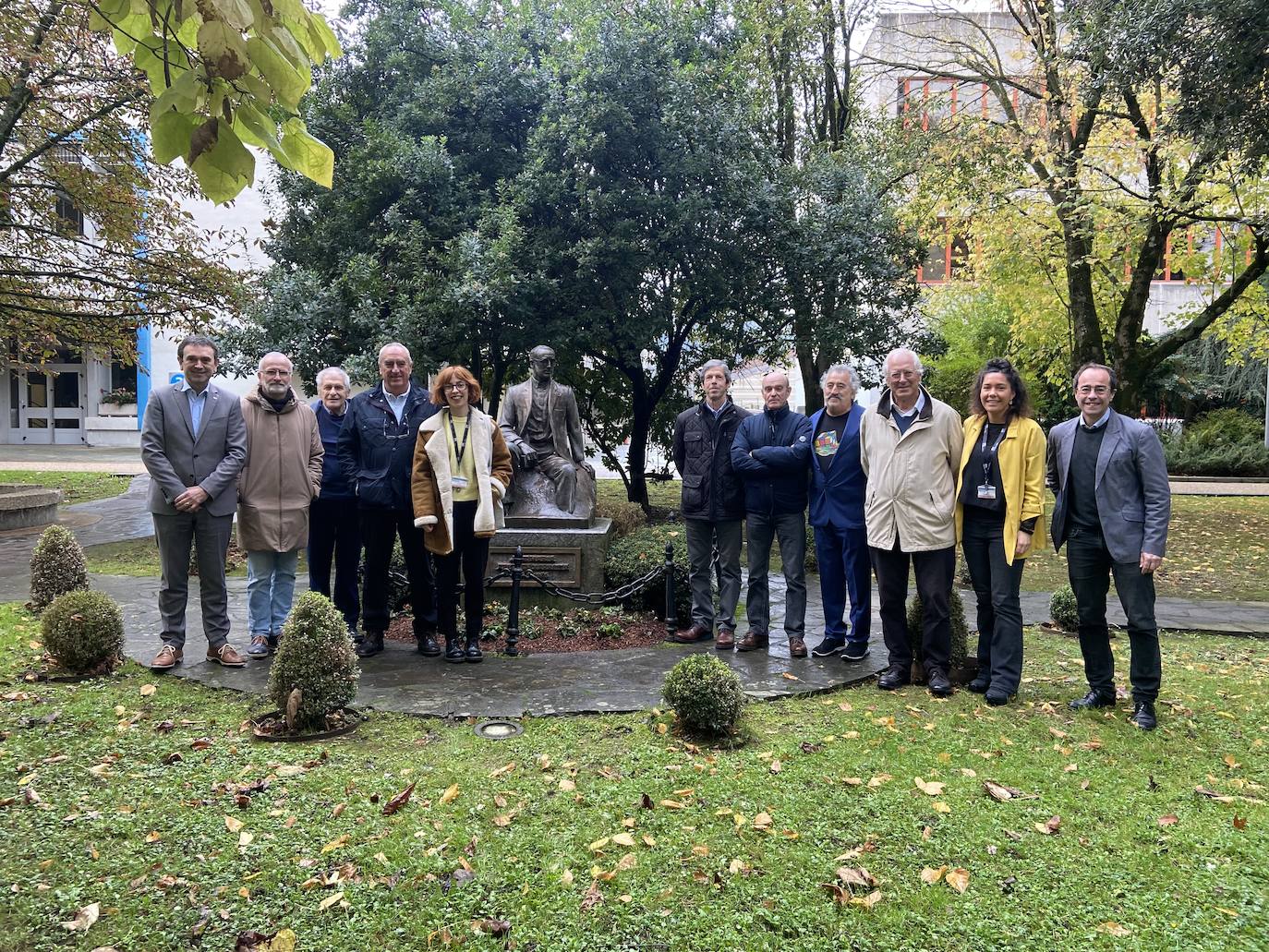 Goier programan parte hartu zuten lehen ikasleak, aste honetan egin duten topaketan.