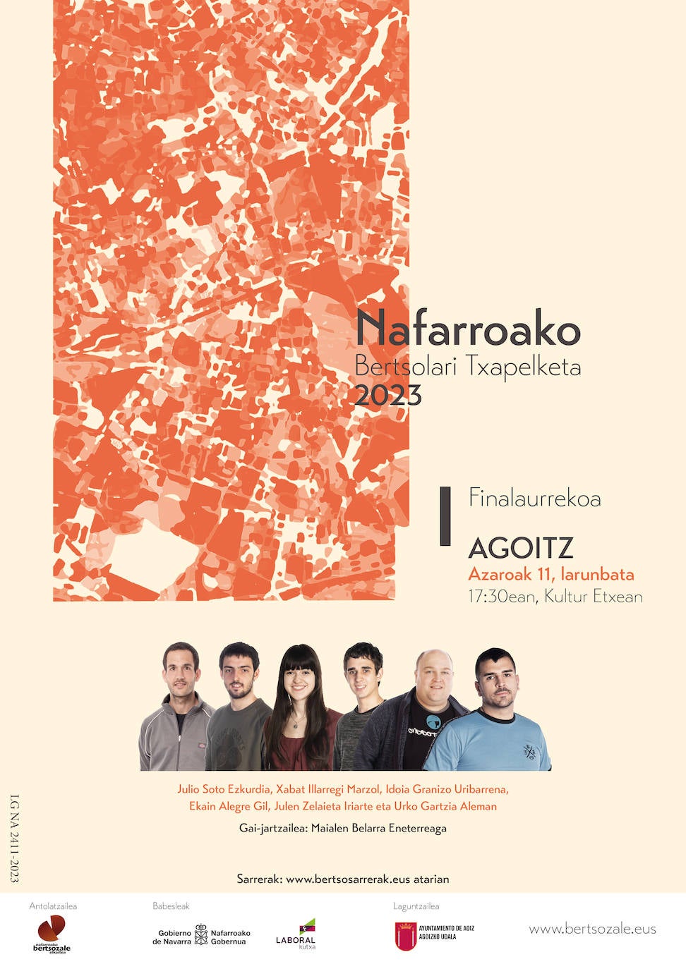 Larunbatean jokatuko da bigarren finalaurrekoa, Agoitzen