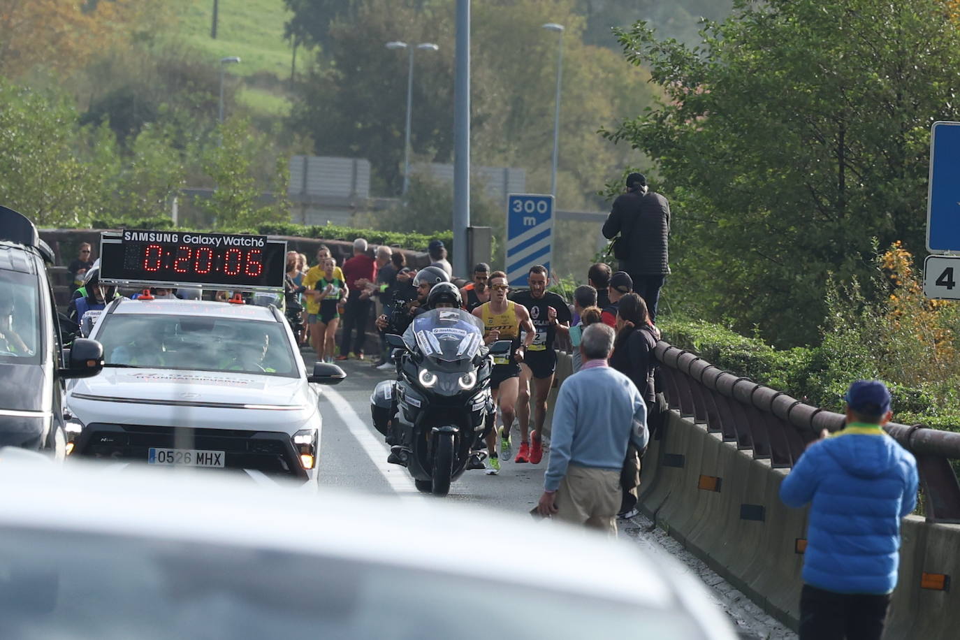 Fotos de la Behobia 2023 a su paso por Gaintxurizketa