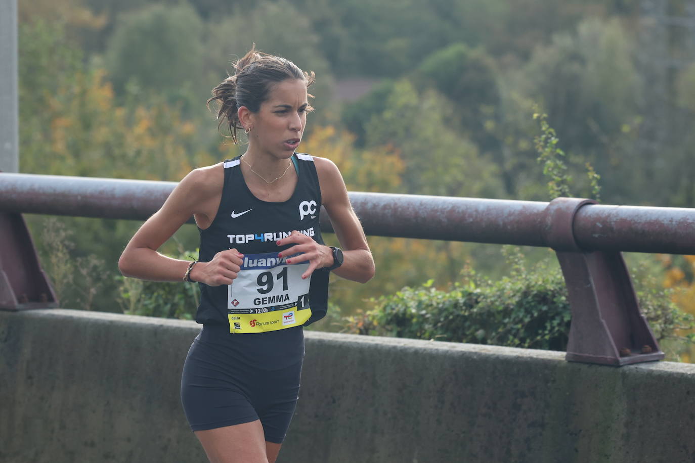 Fotos de la Behobia 2023 a su paso por Gaintxurizketa