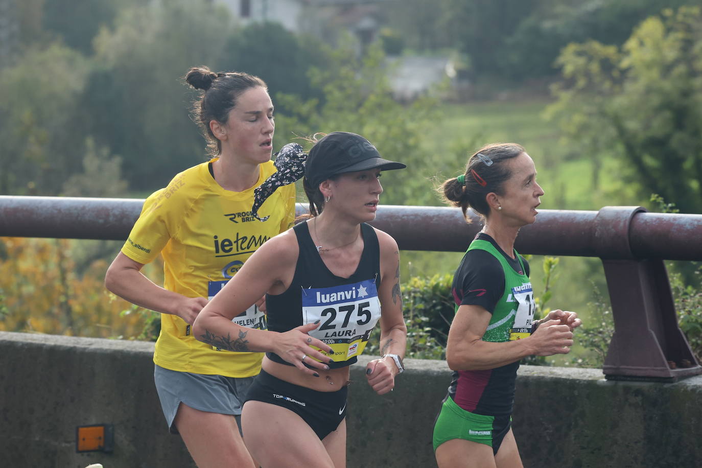 Fotos de la Behobia 2023 a su paso por Gaintxurizketa