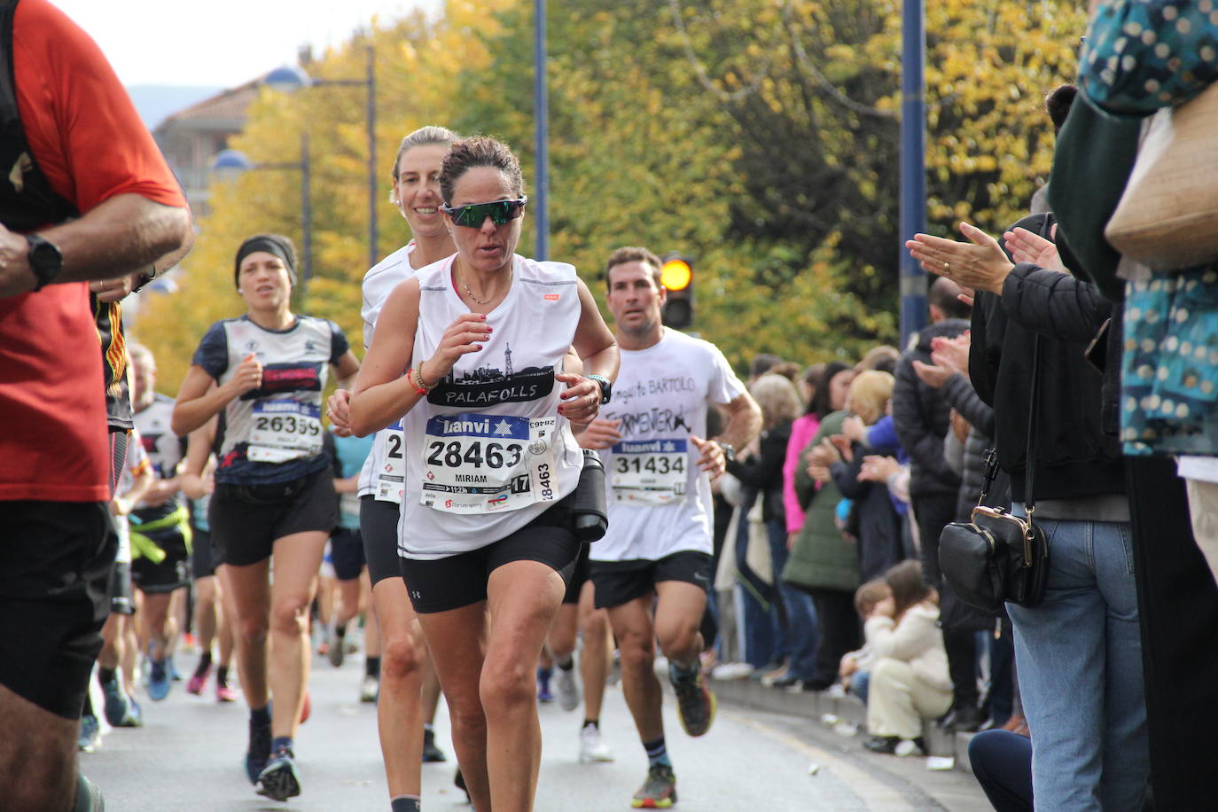 Fotos de la Behobia-San Sebastián 2023 a su paso por Errenteria