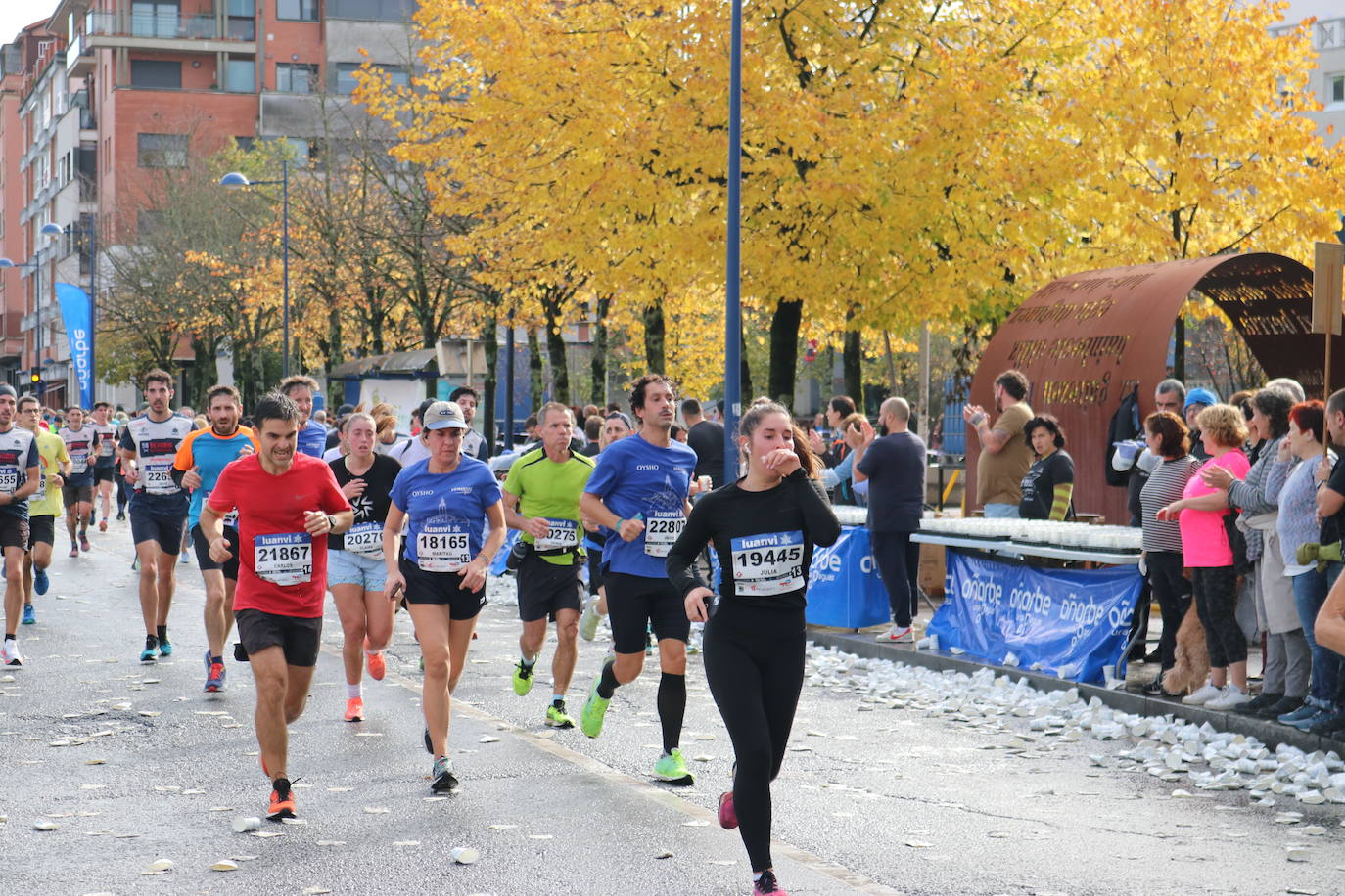 Fotos de la Behobia-San Sebastián 2023 a su paso por Errenteria
