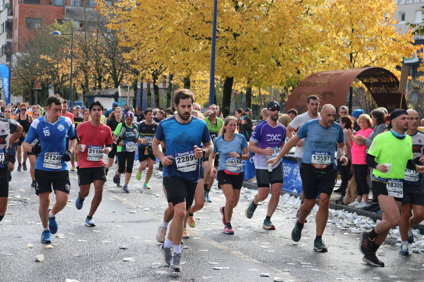 Fotos de la Behobia-San Sebastián 2023 a su paso por Errenteria