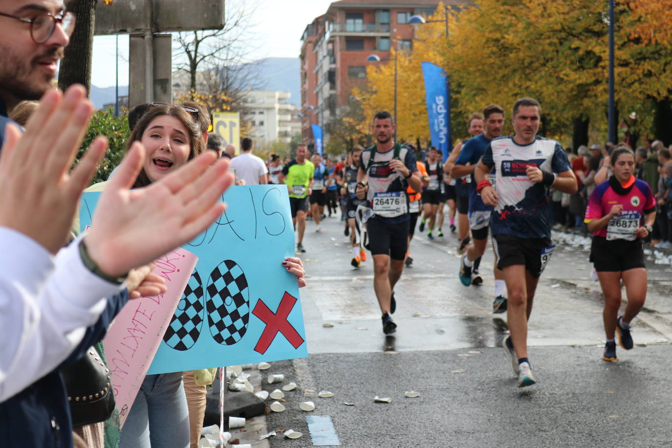 Fotos de la Behobia-San Sebastián 2023 a su paso por Errenteria