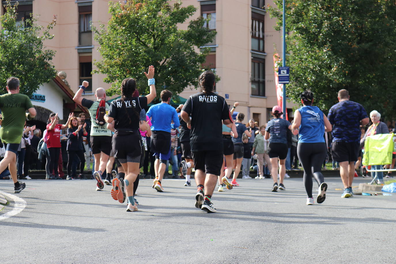 Fotos de la Behobia-San Sebastián 2023 a su paso por Errenteria