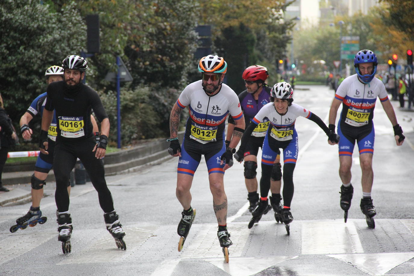 Fotos de la Behobia-San Sebastián 2023 a su paso por Errenteria