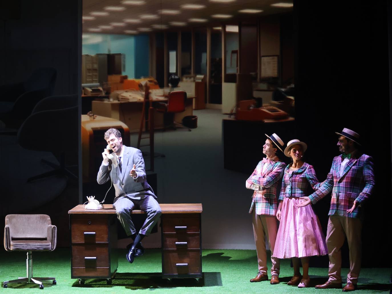 Ensayo de la ópera &#039;Trouble in Tahiti&#039;