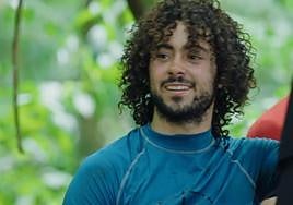 Euxebi Hidalgo, celebrando su victoria en la prueba de inmunidad de El Conquistador.